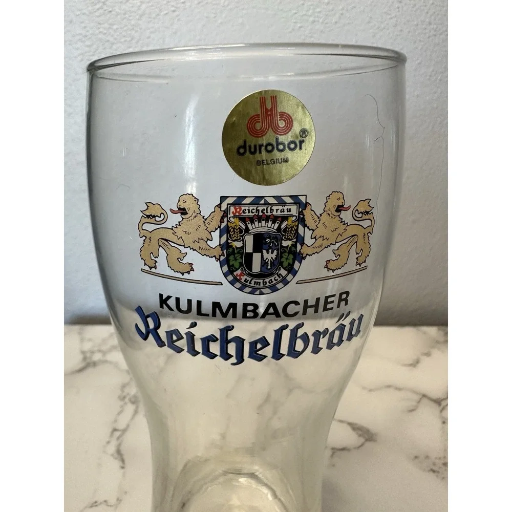 4 Vintage German Beer Pilsner Pint Glasses.‎ 8